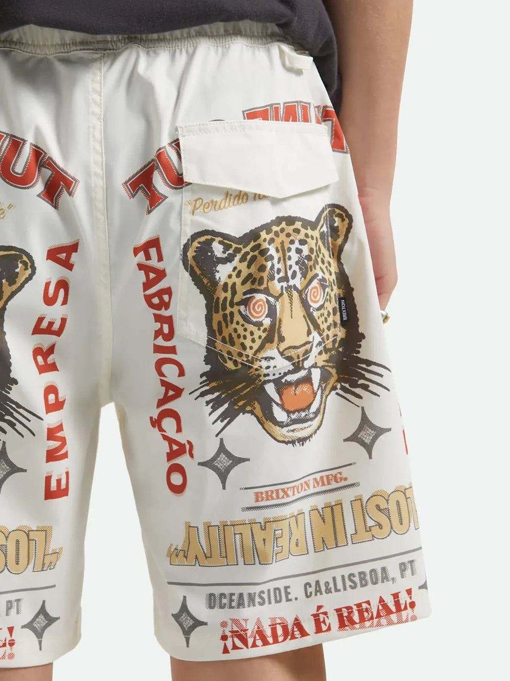 BRIXTON EVERYDAY STRETCH HYBRID SHORT LOST IN REALITY