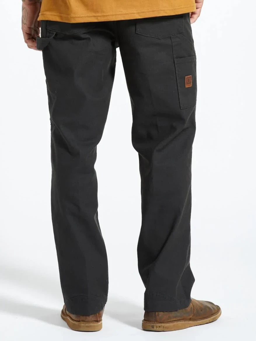 BRIXTON BUILDERS CARPENTER STRETCH PANT WASHED BLACK
