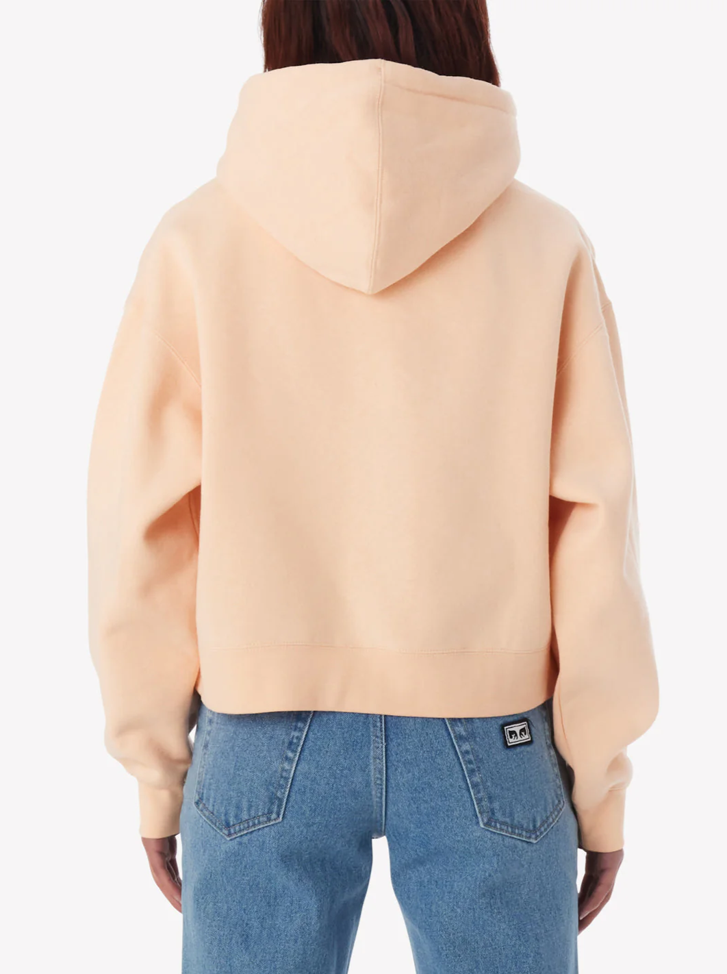 OBEY SPRING FLOWER HOOD PEACH PARFAIT