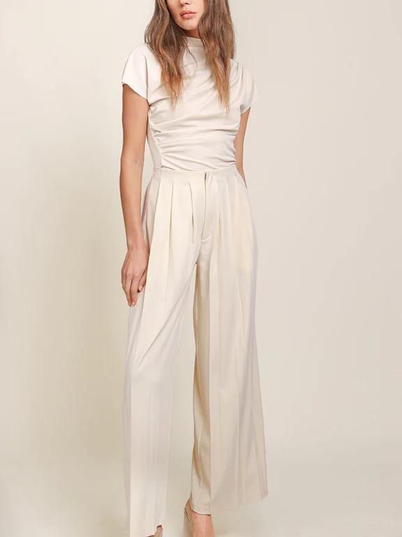 LINE & DOT LENNON PANT ECRU