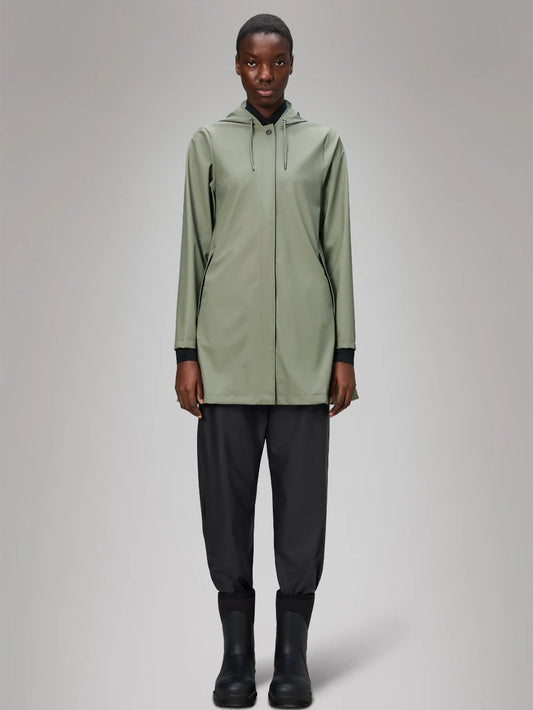 RAINS A-LINE JACKET DRIFT
