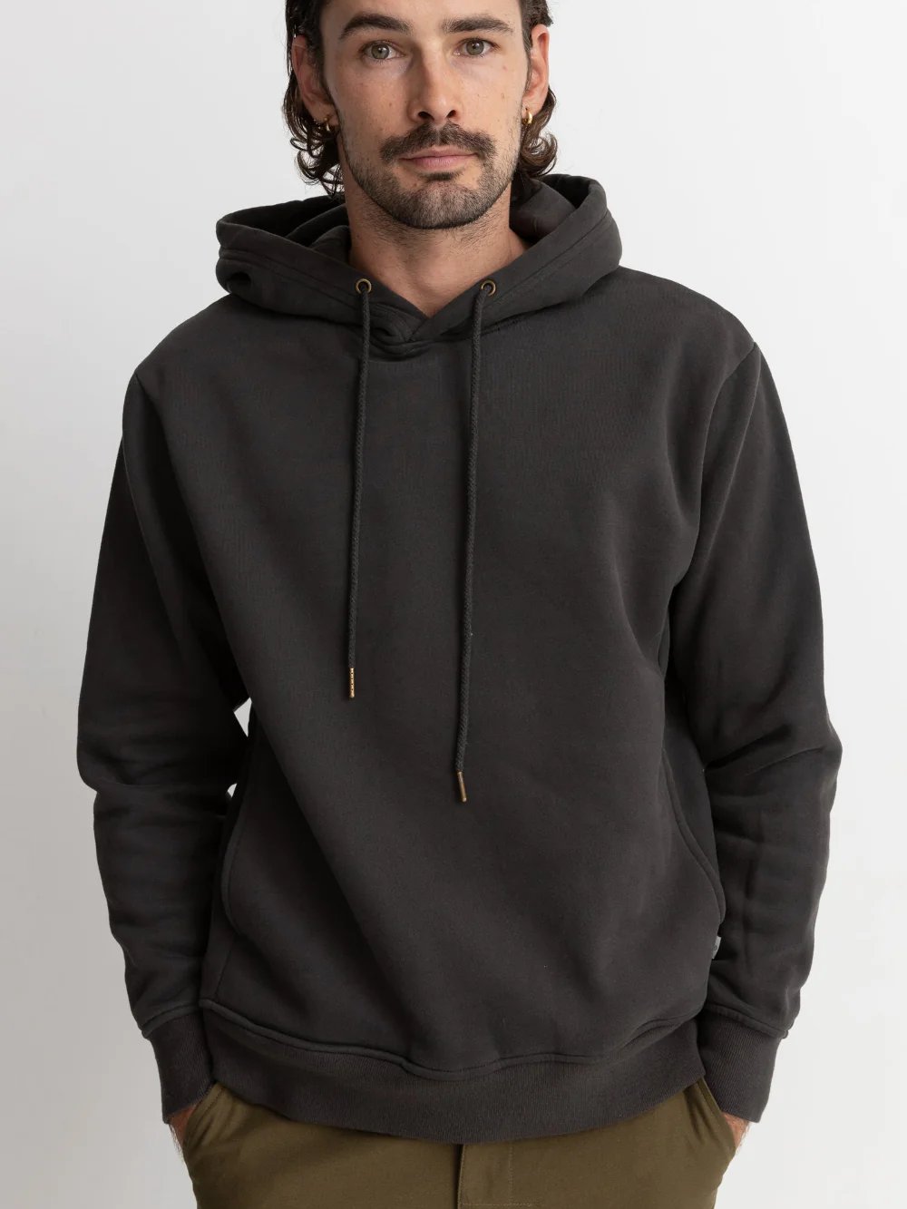 RHYTHM CLASSIC FLEECE HOOD VINTAGE BLACK