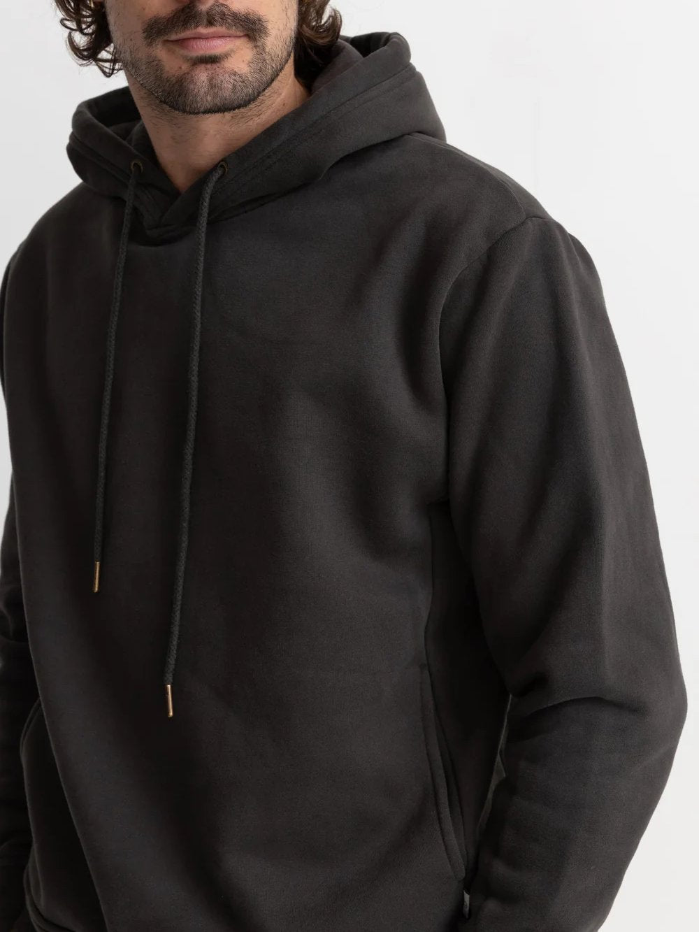 RHYTHM CLASSIC FLEECE HOOD VINTAGE BLACK