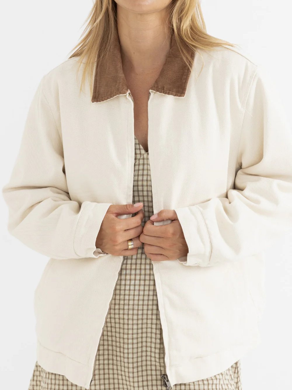 RHYTHM JAMIE JACKET NATURAL