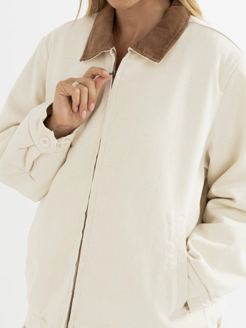 RHYTHM JAMIE JACKET NATURAL