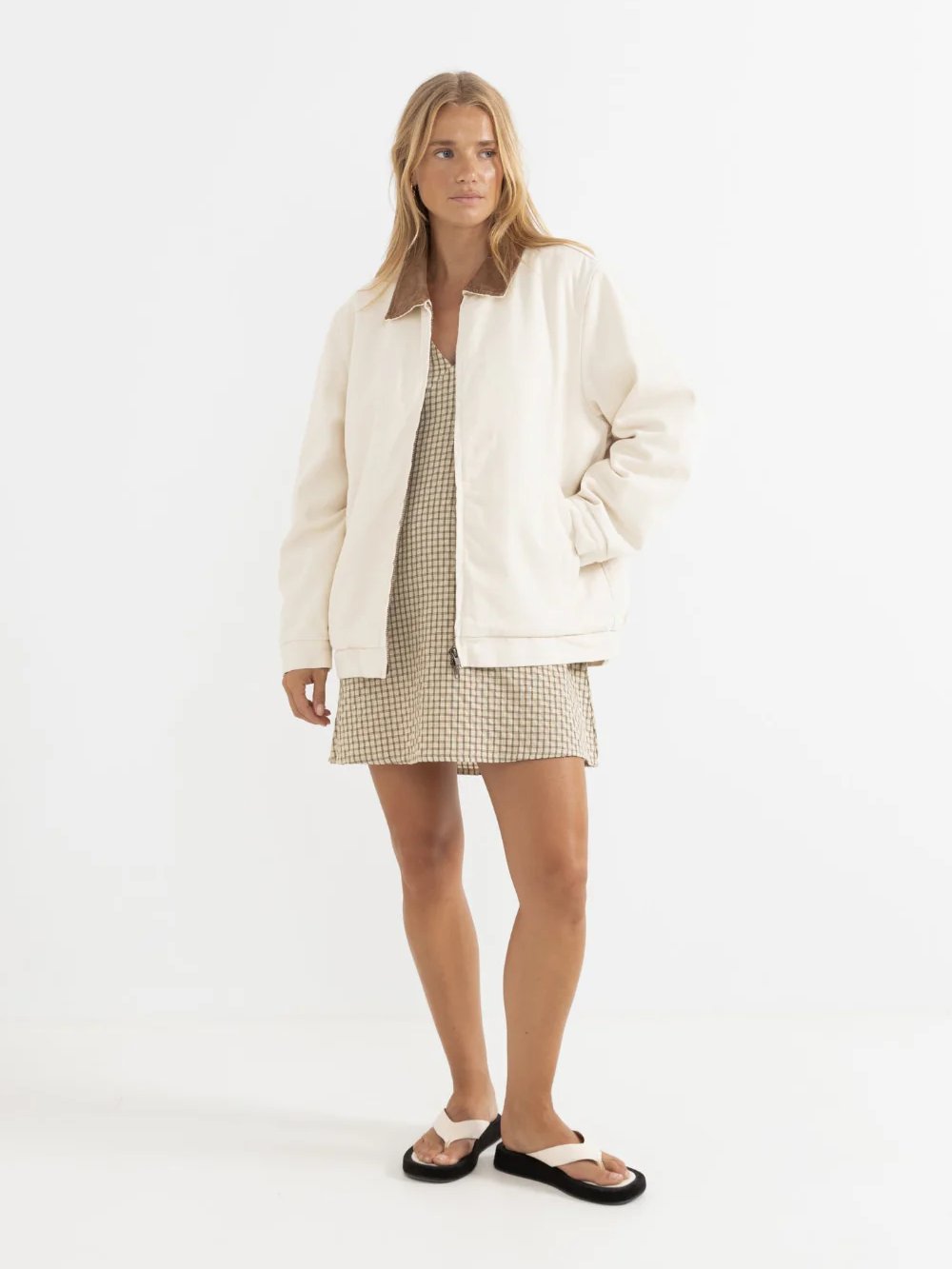 RHYTHM JAMIE JACKET NATURAL