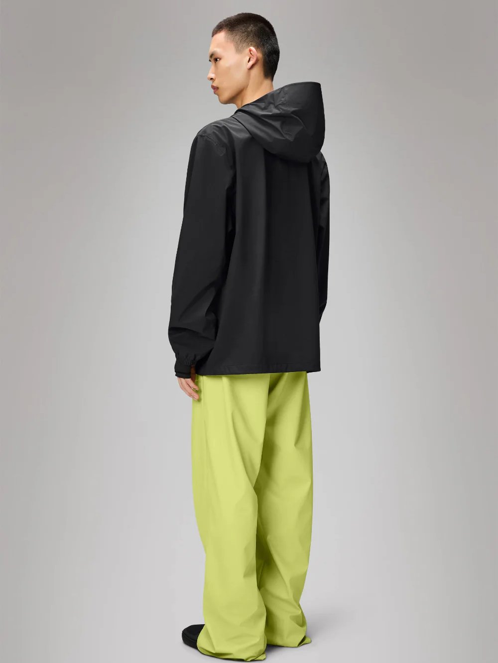 RAINS SUVA HARDSHELL JACKET BLACK