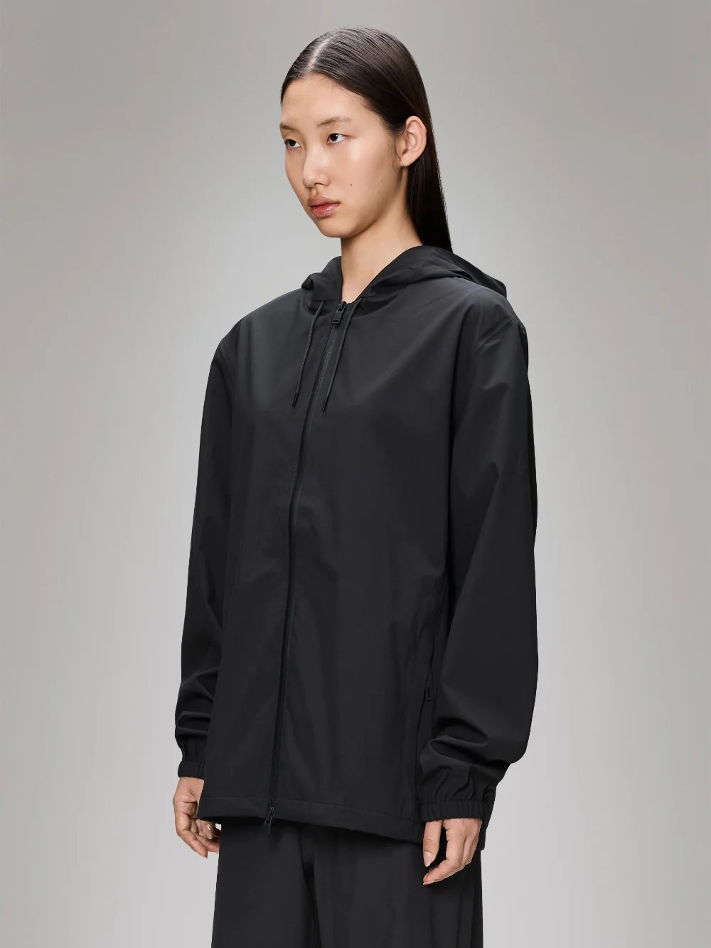 RAINS SUVA HARDSHELL JACKET BLACK