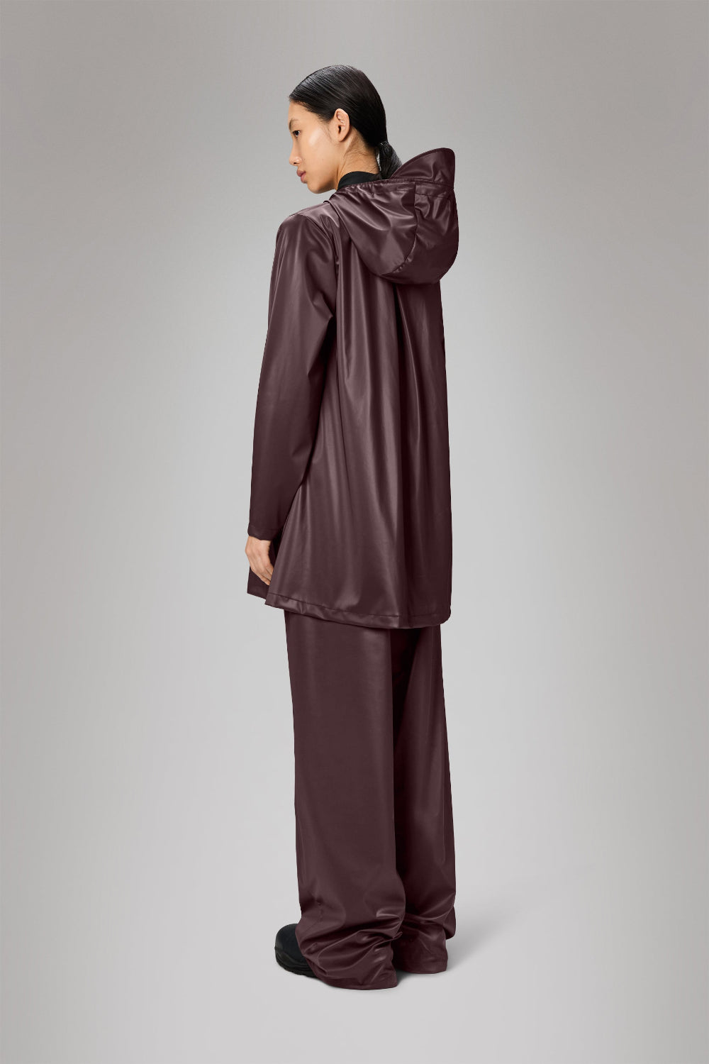 RAINS A-LINE JACKET DEPTH