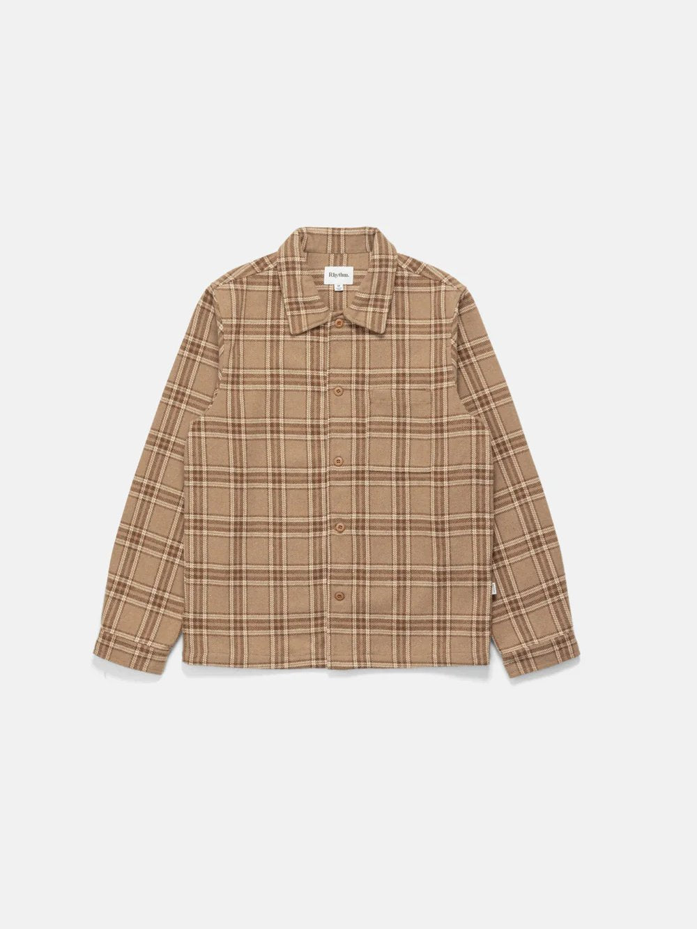 RHYTHM CHUCK LONG SLEEVE SHIRT TOBACCO
