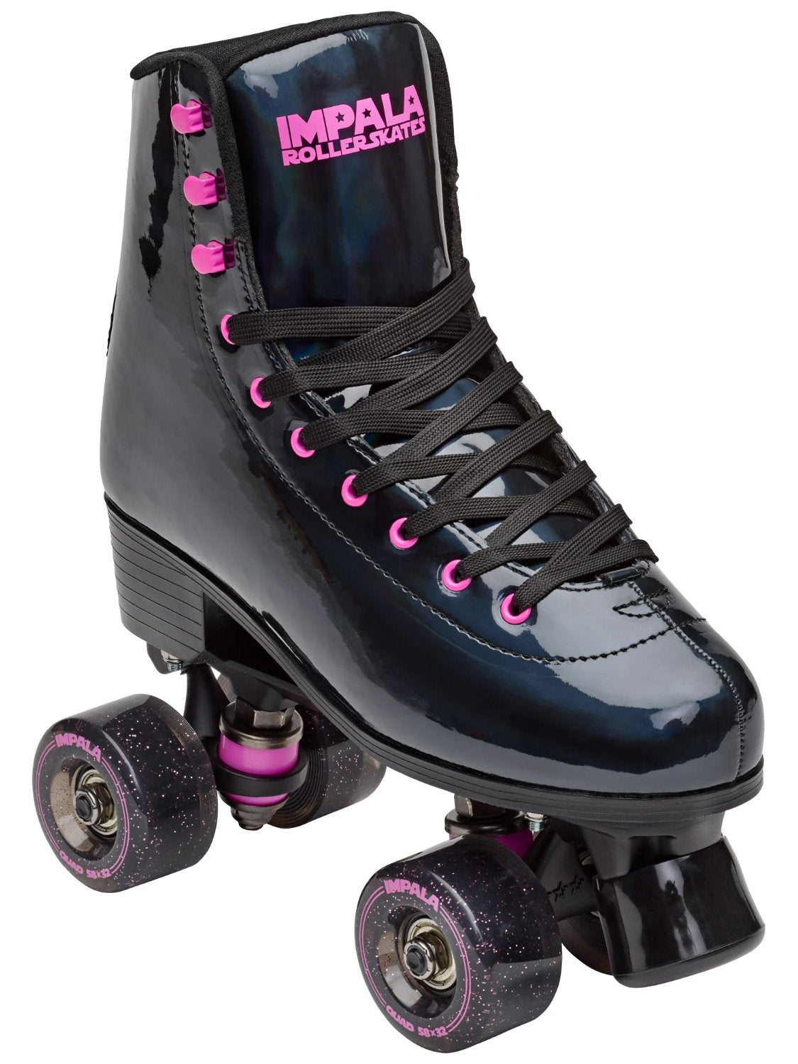 IMPALA QUAD SKATE BLACK HOLOGRAPHIC 