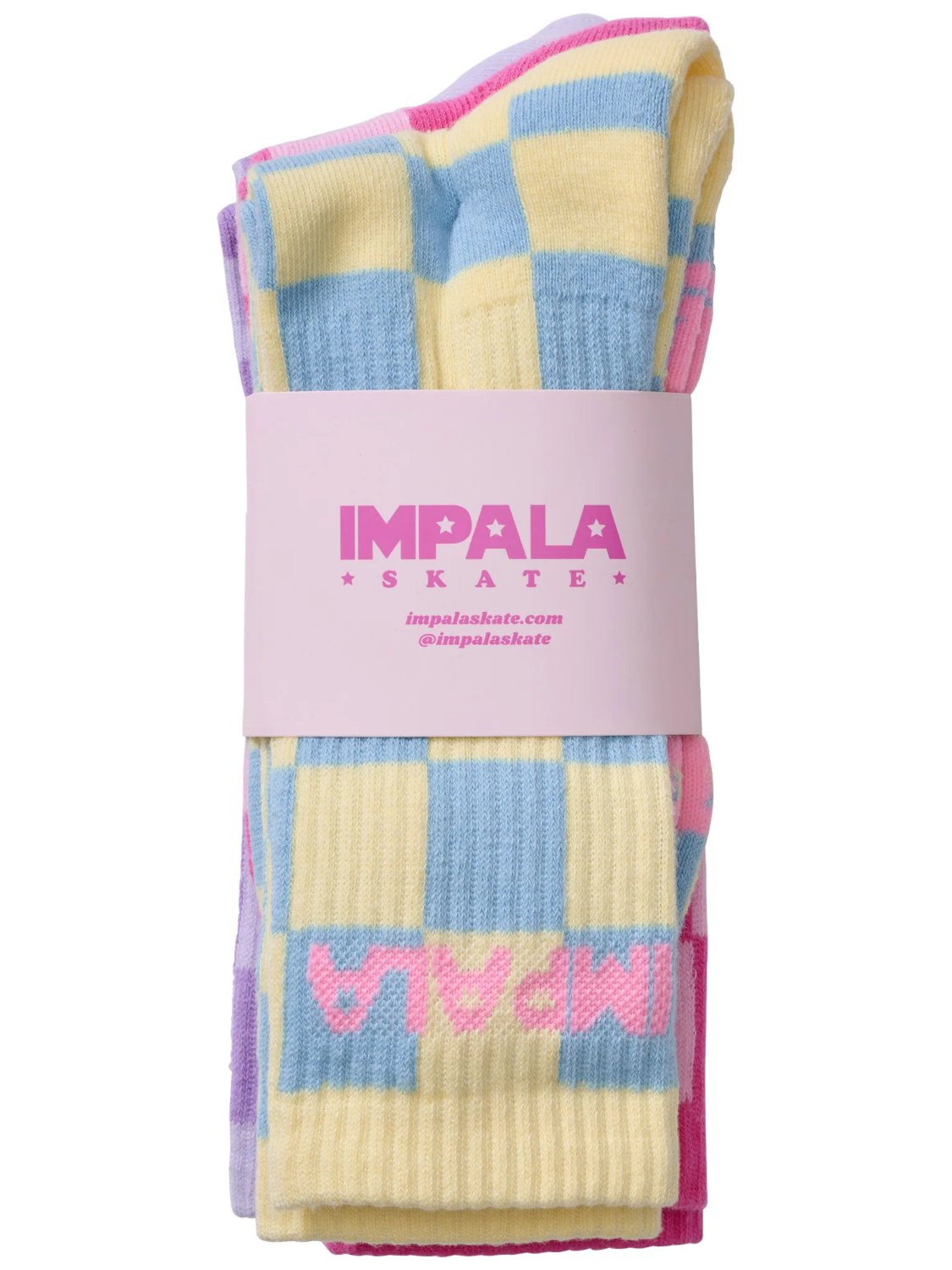 IMPALA CHECK SKATE SOCK 3PK 