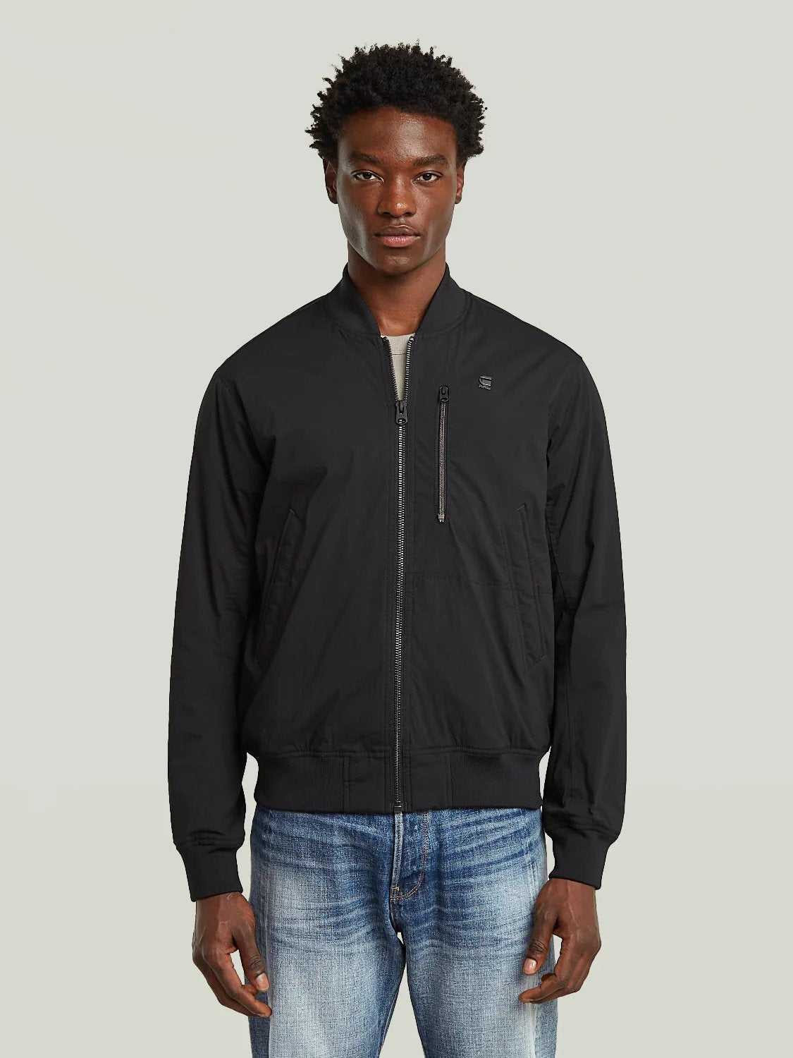G-STAR TECH PDD BOMBER JACKET DARK BLACK