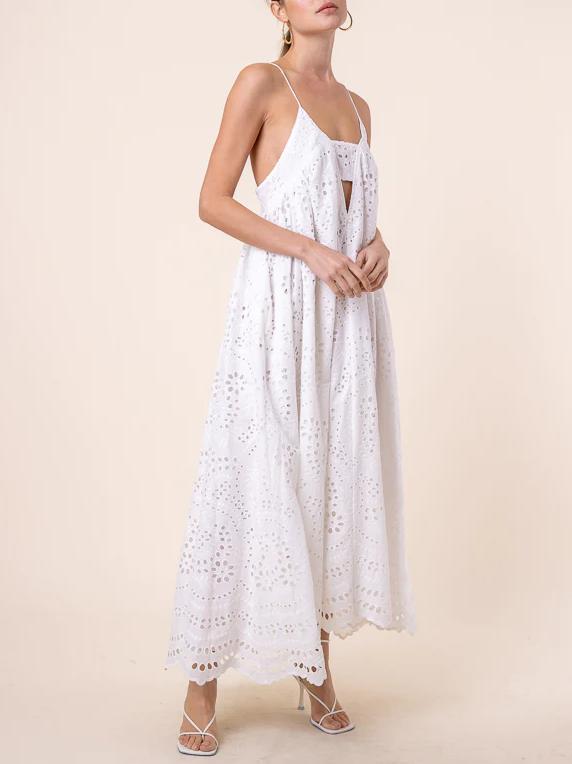 LINE & DOT GAIA DRESS OFF WHITE