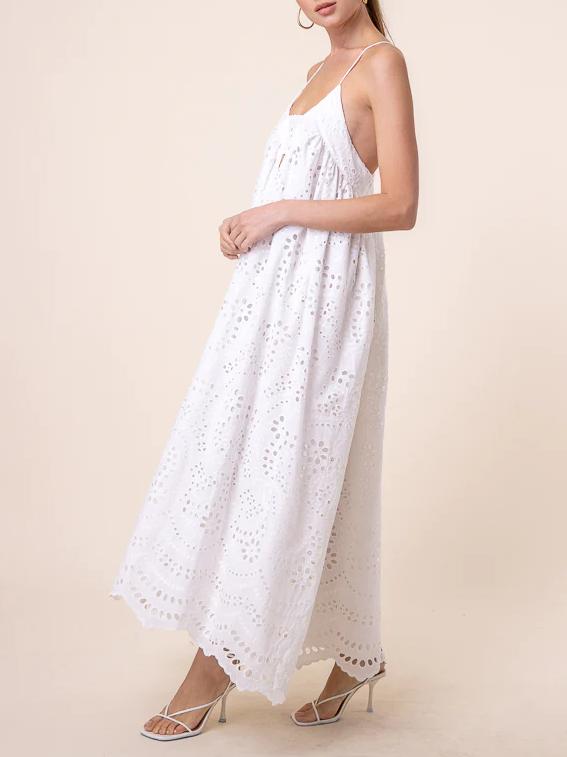 LINE & DOT GAIA DRESS OFF WHITE