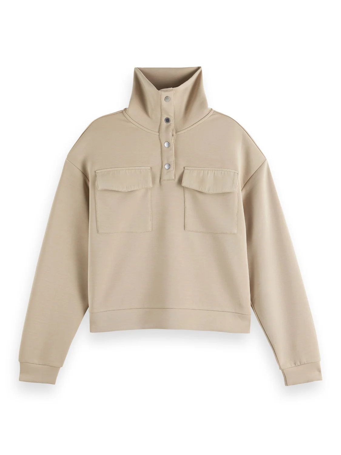 S&S TENCEL UTILITY SWEATSHIRT PLAZA TAUPE