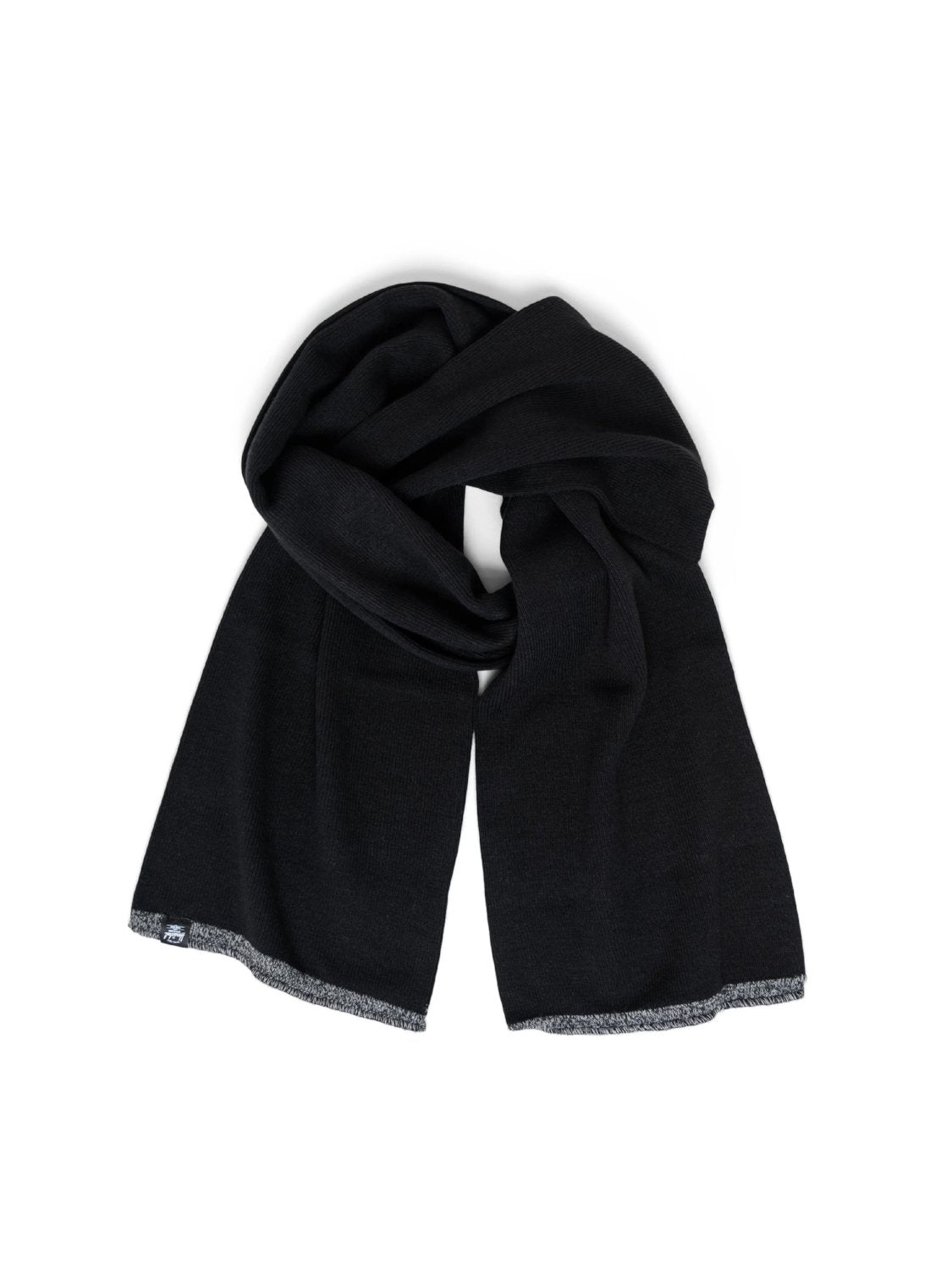 HSC CLASSIC STRIPE SCARF BLACK