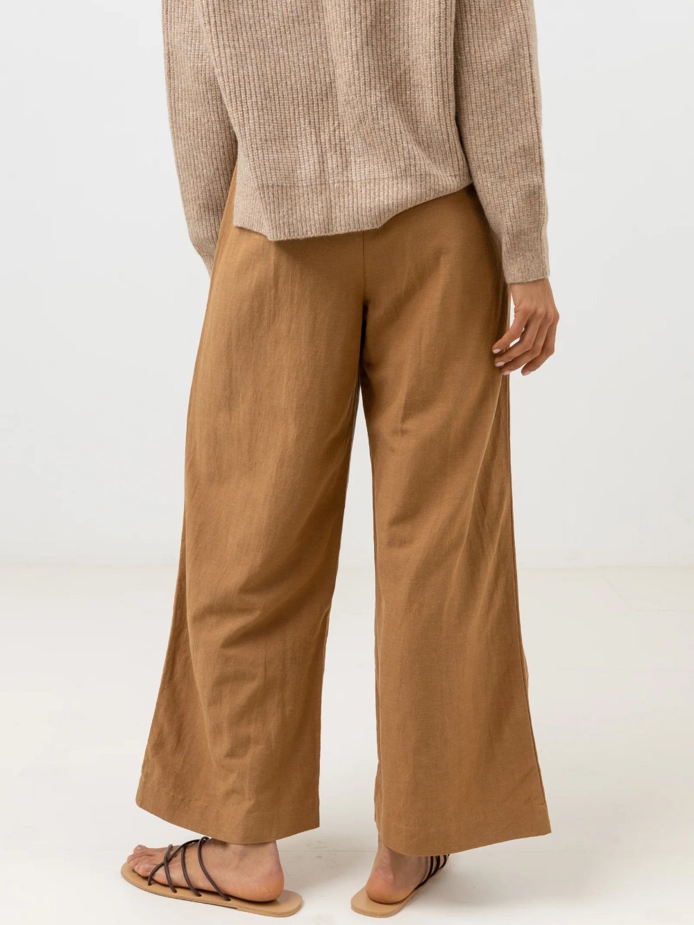 RHYTHM SUNRISE WIDE LEG PANT TAN