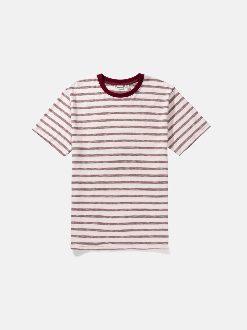 RHYTHM EVERYDAY STRIPE T-SHIRT MULBERRY