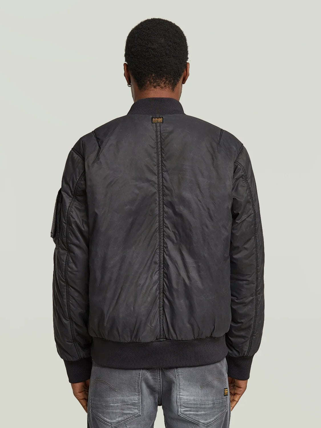 G-STAR GA-1 BOMBER JACKET COATED SHADOW