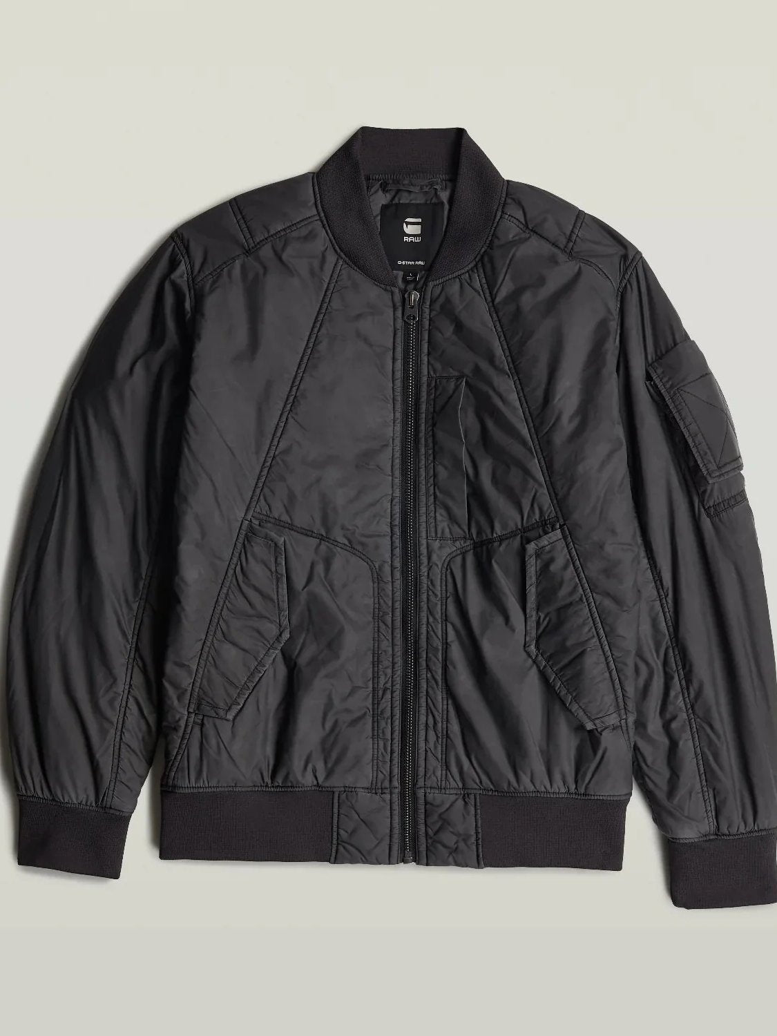 G-STAR GA-1 BOMBER JACKET COATED SHADOW
