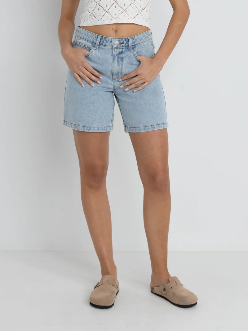 RHYTHM TOUR DENIM BERMUDA SHORT LIGHT BLUE