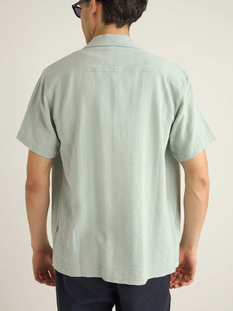 RHYTHM DAYTONA SHORT SLEEVE SHIRT TEAL