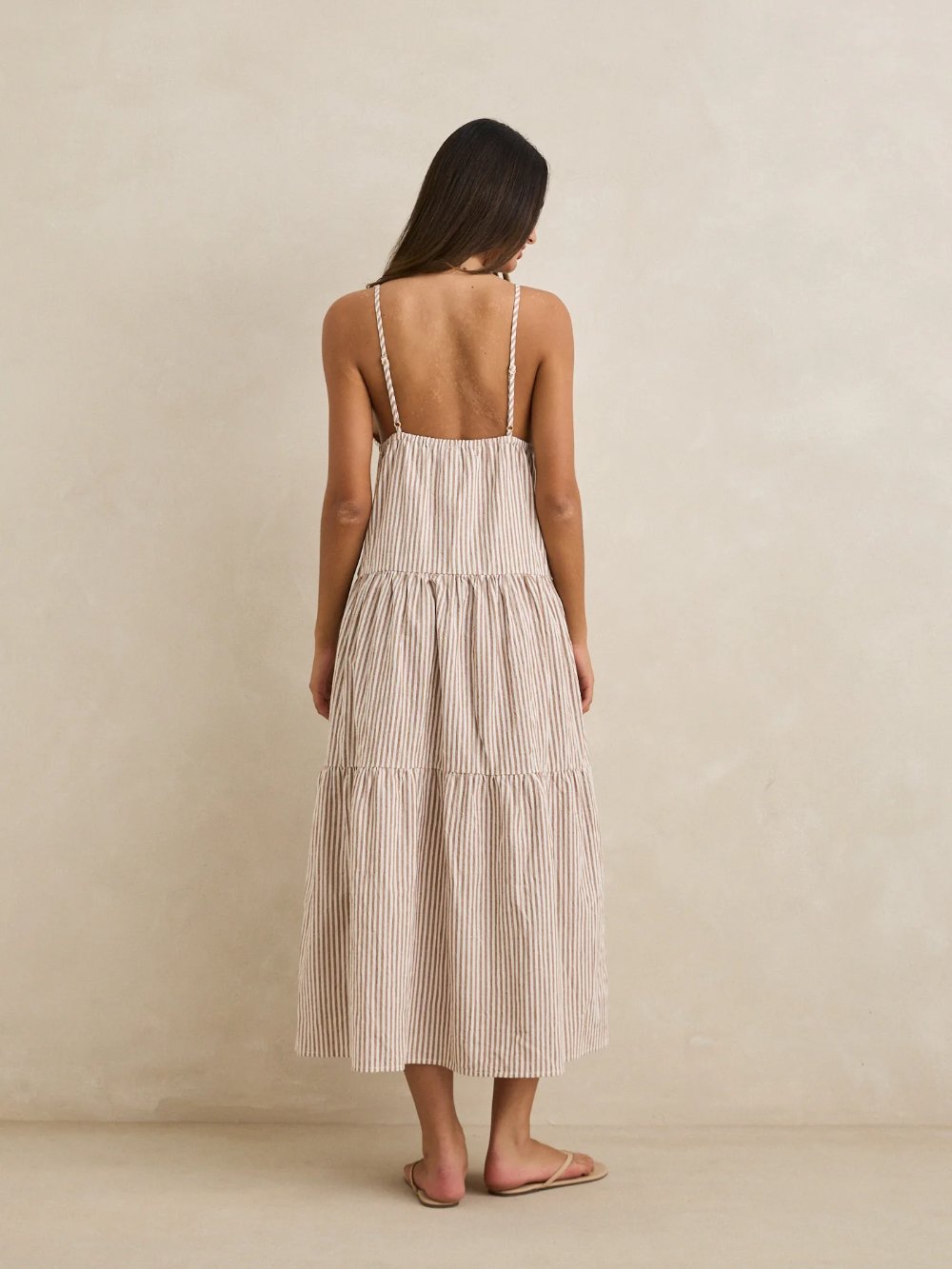 RHYTHM JACI MAXI DRESS TAN
