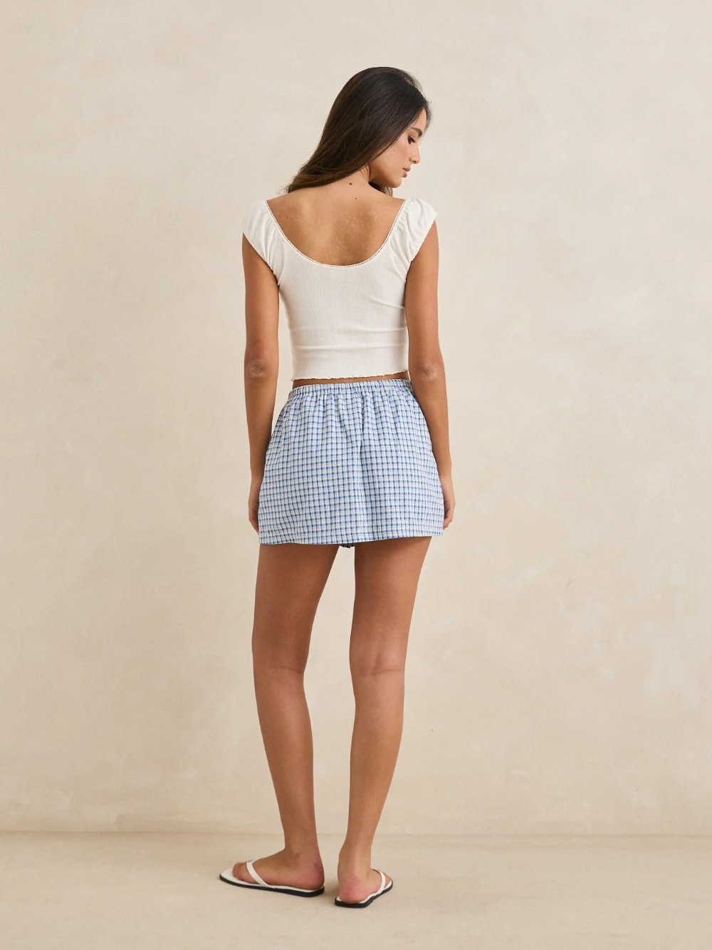 RHYTHM GRACIE SWEETHEART TOP WHITE