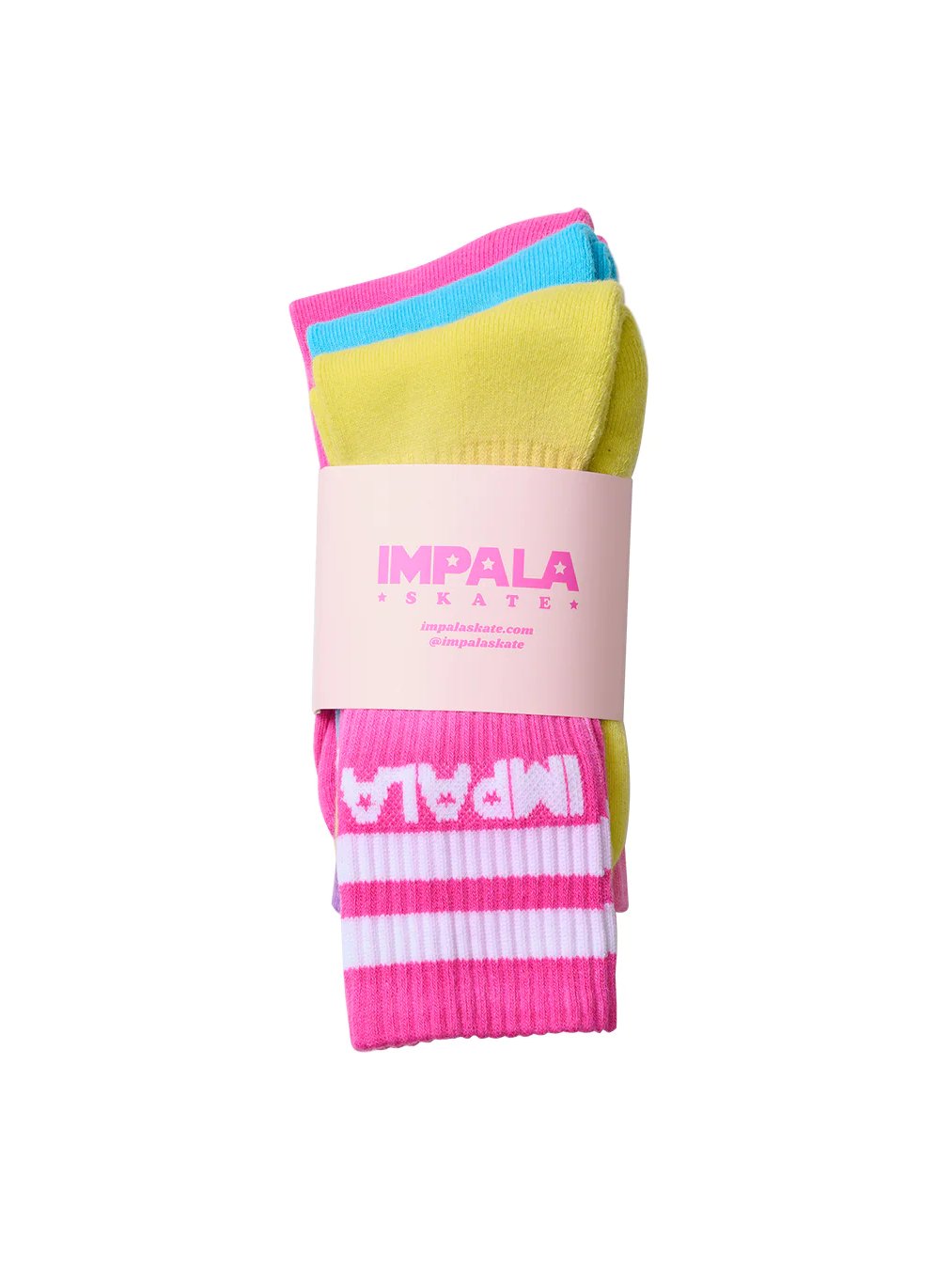 IMPALA STRIPE SOCK 3PK TROPICANA