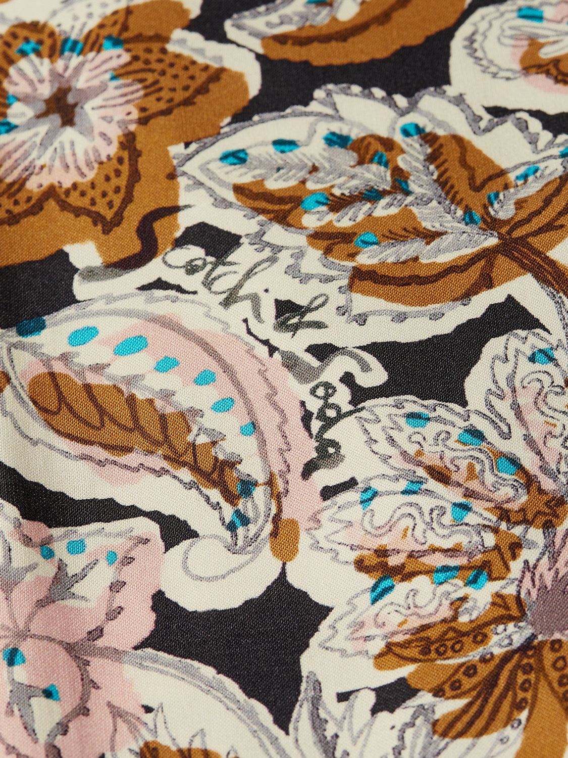 S&S PRINTED VISCOSE S/S SHIRT LUCKY BANDANA MULTI