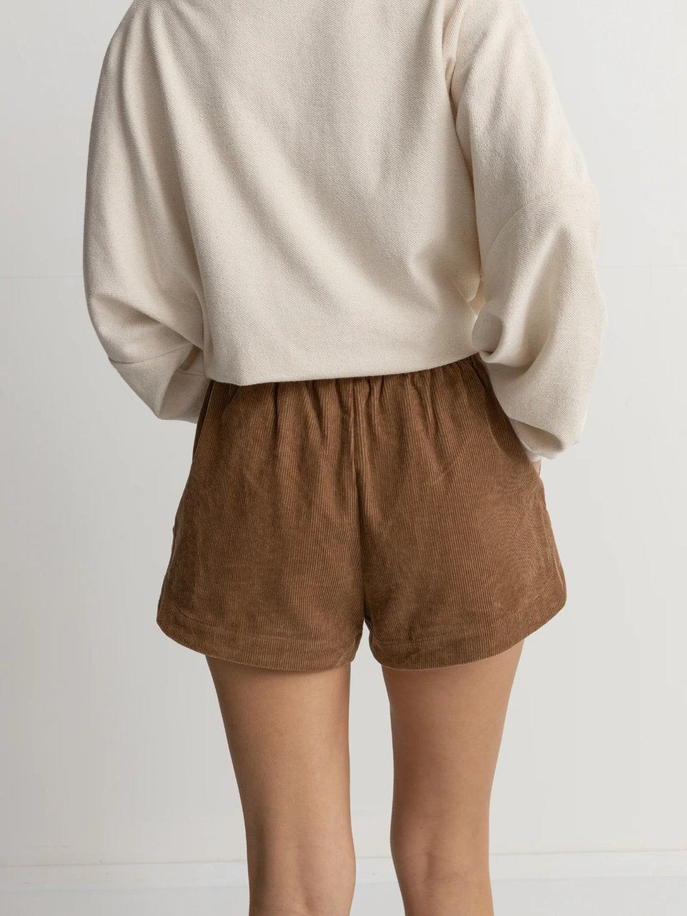 RHYTHM MAZZY CORDUROY SHORT CAMEL