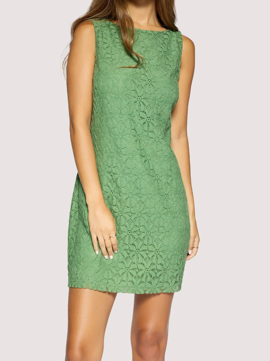 L+W MARISOL MINI DRESS GREEN