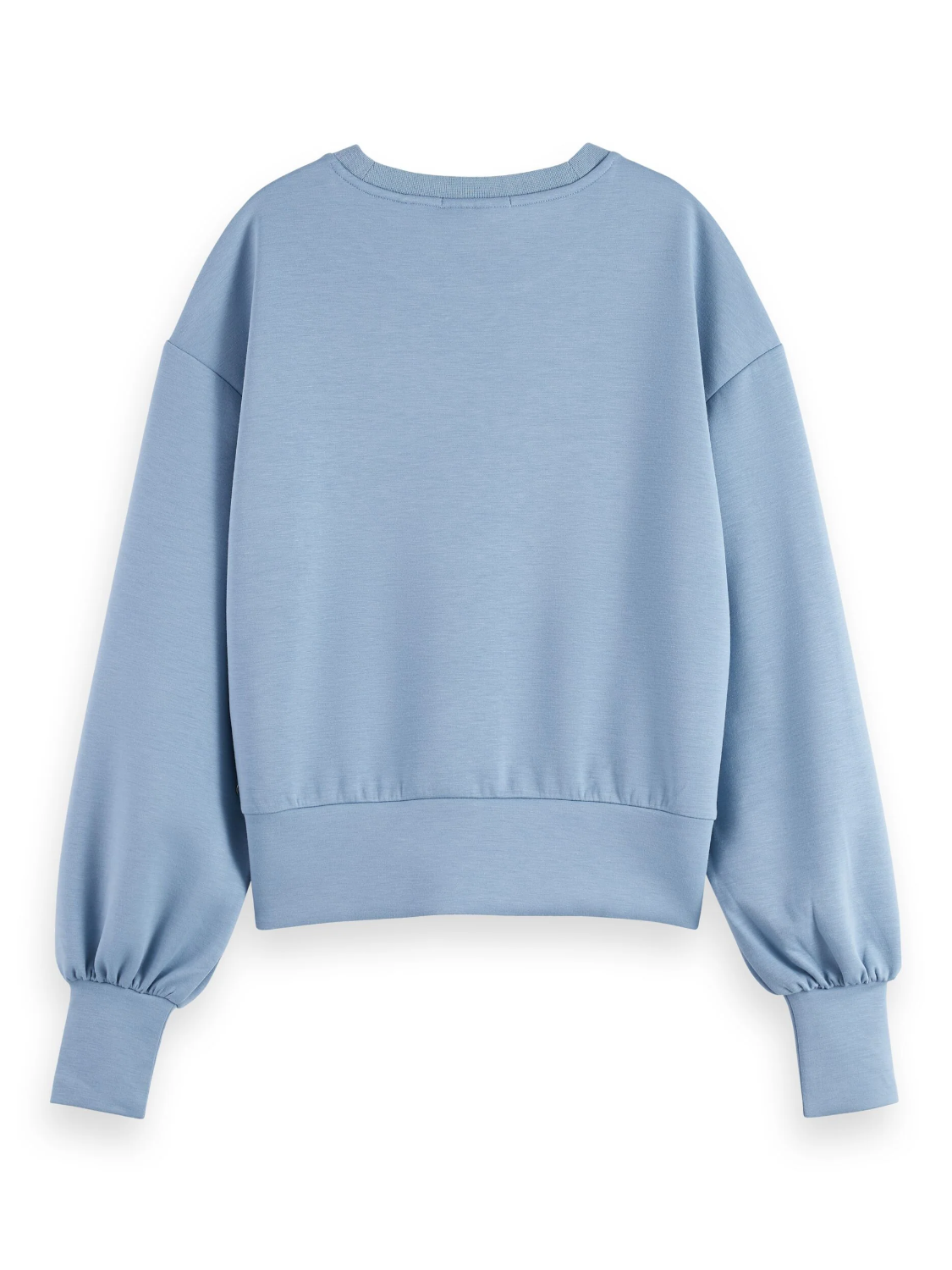 SCOTCH & SODA MODAL SWEATSHIRT FADED DENIM