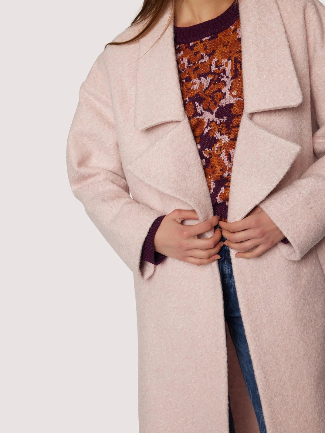 L+W WANDERER'S MUSE COAT PINK