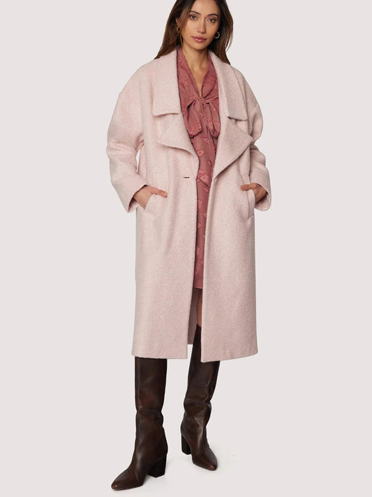 L+W WANDERER'S MUSE COAT PINK