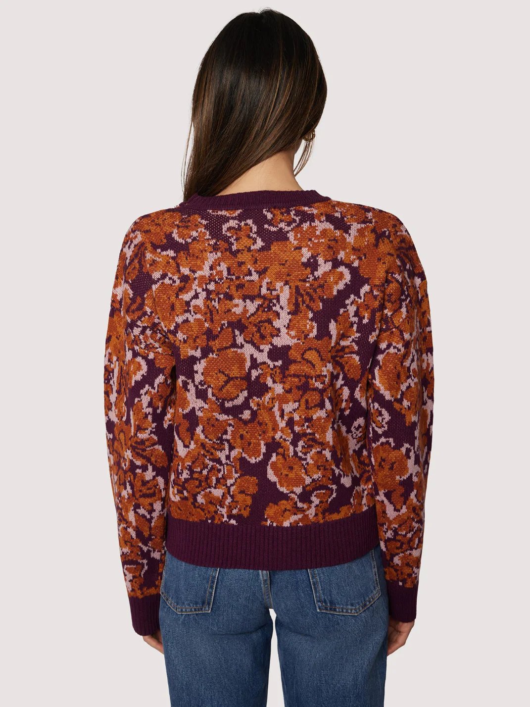L+W AUTUMNAL SONATA SWEATER WINE