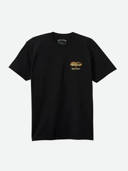 BRIXTON COORS MIRROR STANDARD TEE BLACK