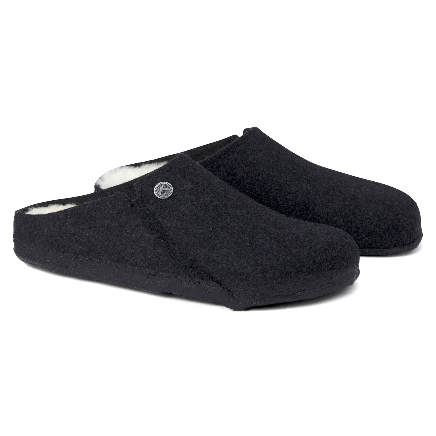 BIRKENSTOCK ZERMATT WOOL FELT SLIPPER ANTHRACITE
