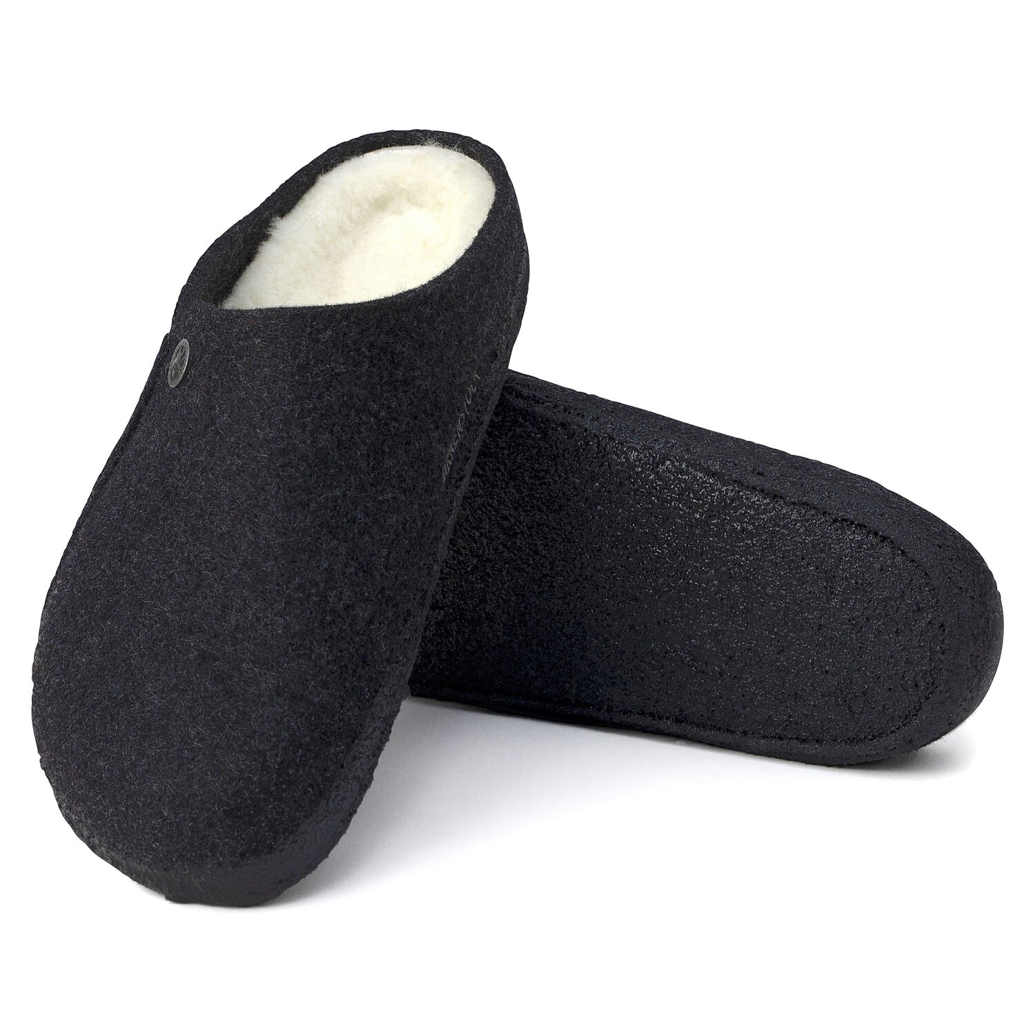 BIRKENSTOCK ZERMATT WOOL FELT SLIPPER ANTHRACITE