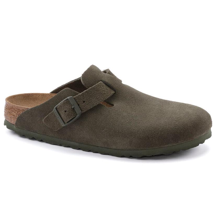 BIRKENSTOCK BOSTON SUEDE THYME