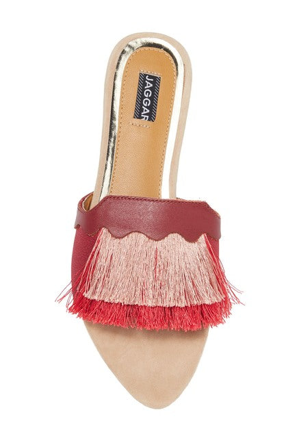 JAGGAR LUNA FRINGE FLAT