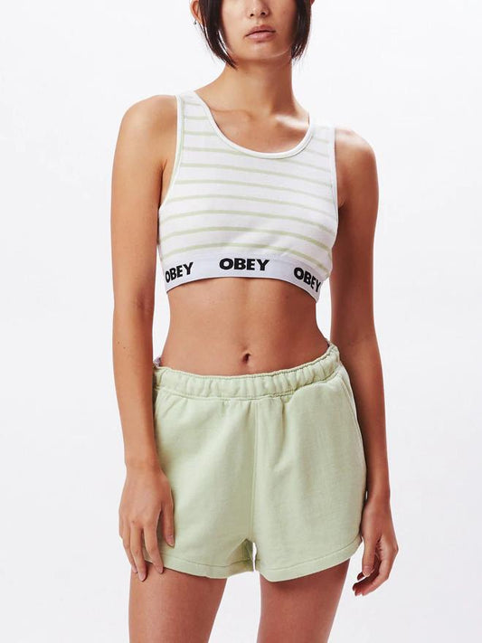 OBEY LISA TANK CUCUMBER MULTI