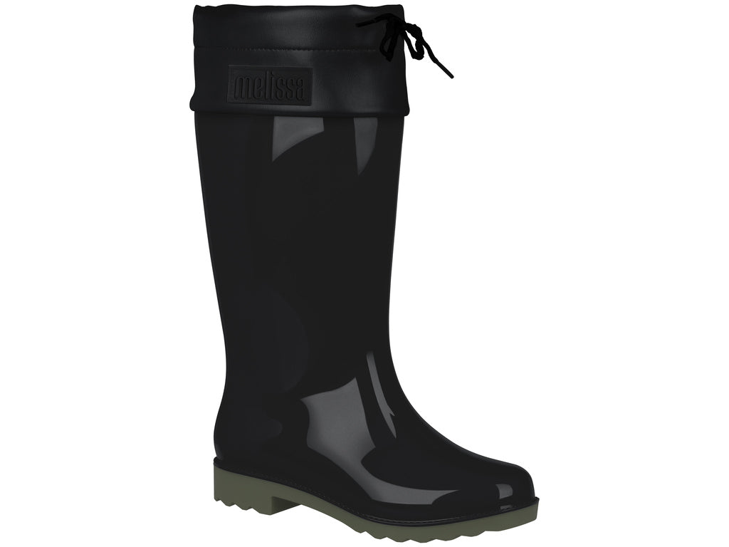 MELISSA RAIN BOOT BLACK