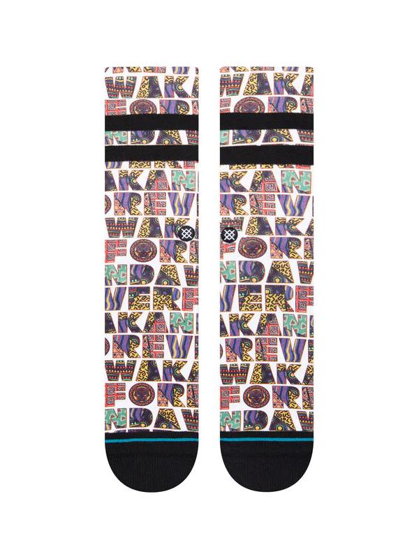 BLACK PANTHER X STANCE WAKANDA FOREVER CREW SOCKS
