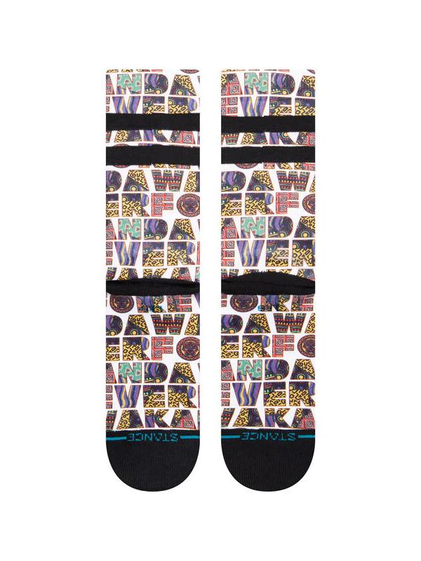 BLACK PANTHER X STANCE WAKANDA FOREVER CREW SOCKS