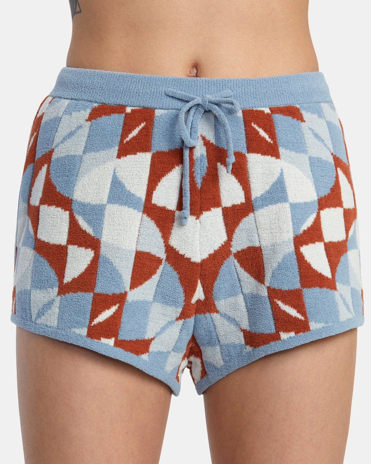 RVCA GEODE SWEATER SHORT SANDLEWOOD