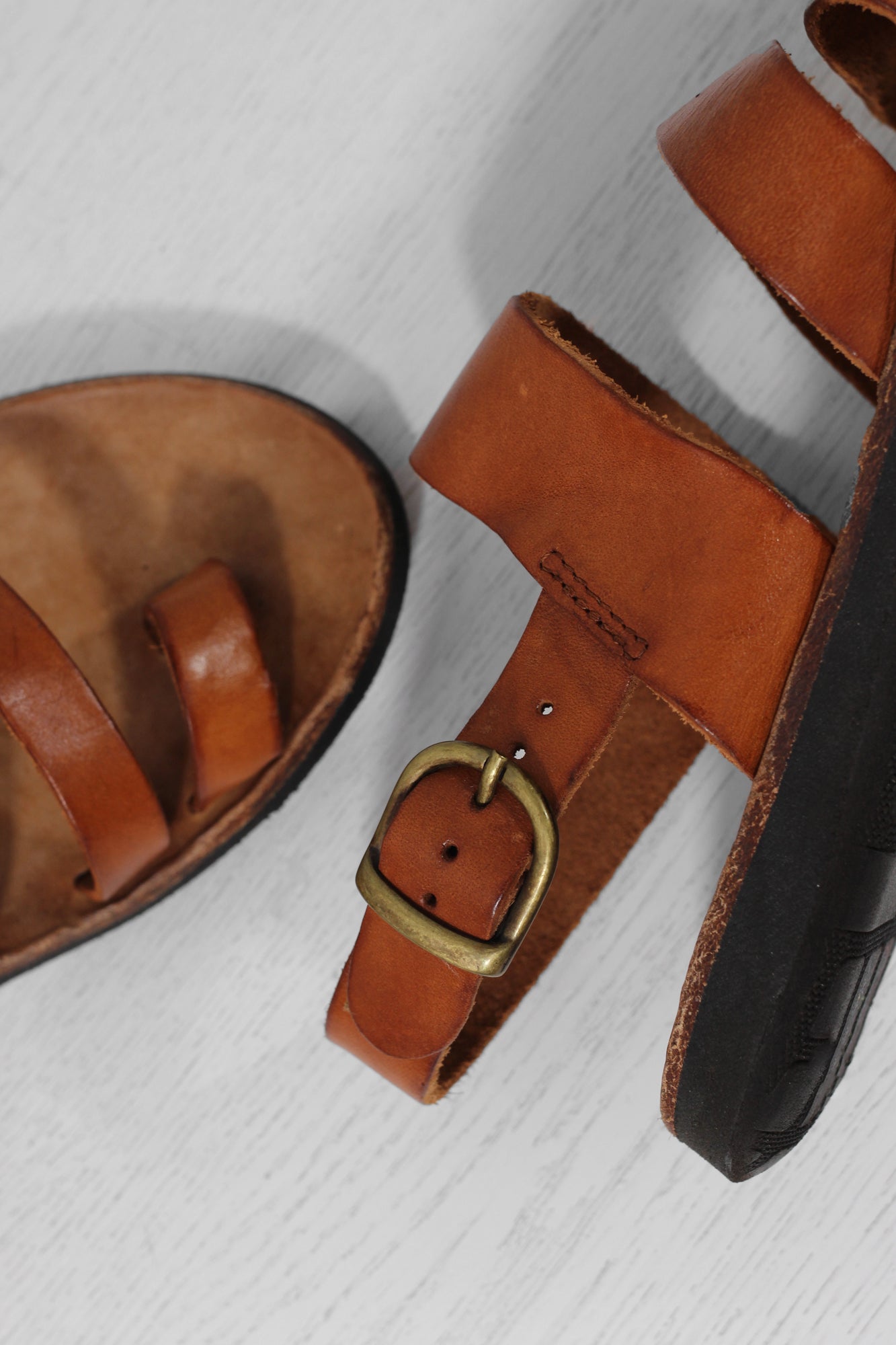 MILAN LEATHER SANDALS WOMENS