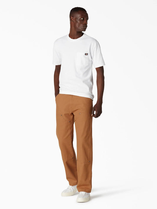 DICKIES DUCK DOUBLE FRONT PANT STONEWASHED BROWN DUCK