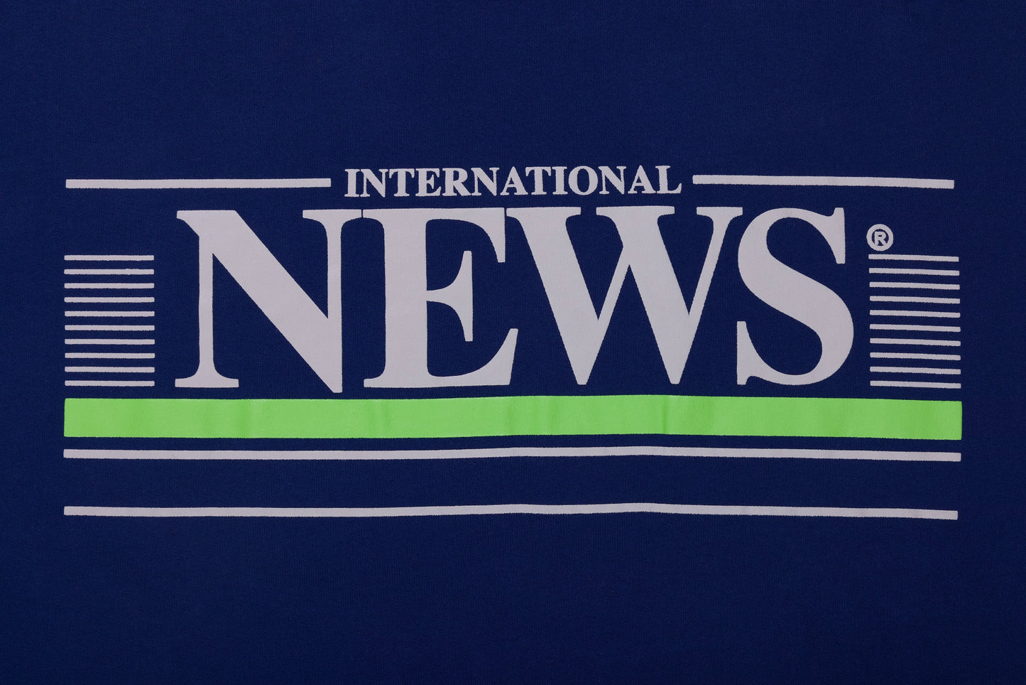 INTERNATIONAL NEWS RETRO SWEATSHIRT - UNISEX (NEW FIT)